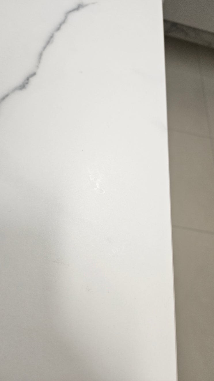 청주 개신동 더샵청주그리니티 새 상판 표면과 무늬